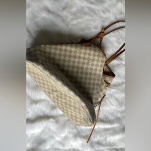 LV Damier Azur Neverfull MM